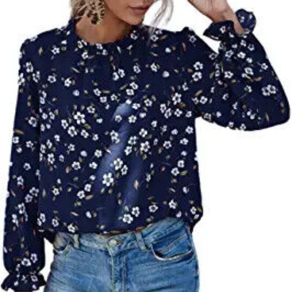 Source Unknown Tops - NWOT  - Women’s Floral Print Blouse